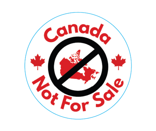 Canada Not For Sale - 3 x 3 Sticker (3 ea.)